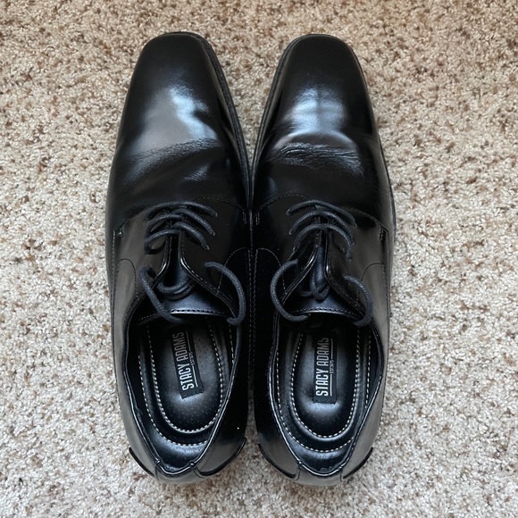 Stacy Adams men’s dress shoes - black, size 9.5 - Picture 5 of 5